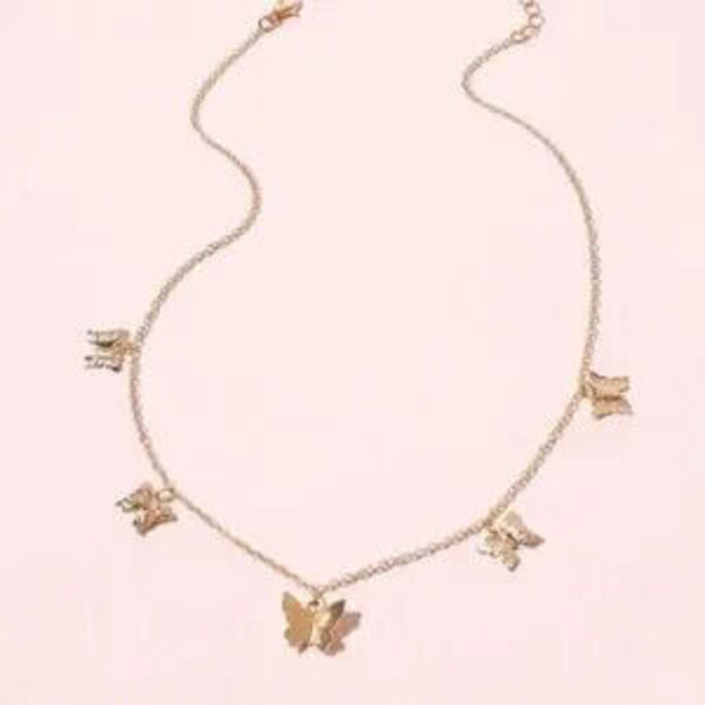 Butterfly 3/$30 charm Necklace - Picture 1 of 3